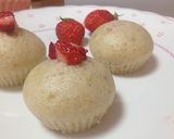 HMひとくち 苺と練乳蒸しパン♡作り方6写真