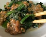 彩りおかず*ほうれん草と納豆のゆかり和え作り方3写真