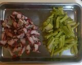 味付簡単★ふき入りたこ飯(炊き込みご飯)作り方2写真