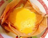 レンジで簡単❗️くるりんぱオムライス作り方5写真