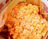 レンジで簡単❗️くるりんぱオムライス作り方7写真