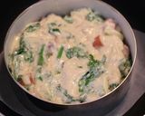 カフェ風☆春野菜の厚焼きパンケーキ作り方6写真