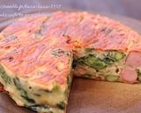 カフェ風☆春野菜の厚焼きパンケーキ作り方10写真
