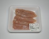 安心無添加☆食品乾燥機でささみジャーキー作り方1写真