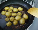 小じゃがいもと牛ひき肉の甘辛煮作り方6写真
