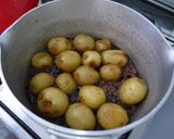 小じゃがいもと牛ひき肉の甘辛煮作り方8写真