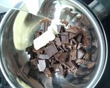 キャラメルとチョコのムースケーキ作り方6写真