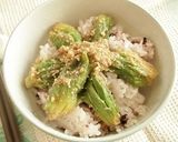 春を味わう✿ふきのとうのづけ丼作り方5写真