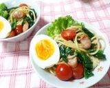 ほうれん草の☆簡単スパサラ☆作り方6写真