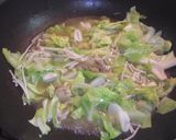うちの夕飯　温やっこキャベツあんがけ作り方2写真