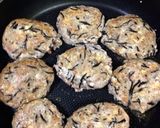 ひじき入り豆腐ハンバーグ♬作り方4写真