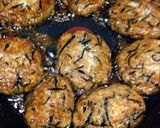 ひじき入り豆腐ハンバーグ♬作り方7写真