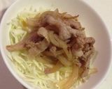 節約＆時短☆ランチにも☆玉ねぎで増量豚丼作り方8写真
