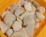 レンジで簡単☆里芋の黒ごまクルミ和え作り方6写真