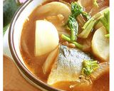 ＊鯖缶・蕪・玉葱＊プチッとキムチスープ作り方9写真