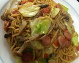 簡単！インスタントラーメンで焼きラーメン作り方17写真