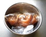 レンジ☆しっとり柔らか鶏チャーシュー作り方2写真