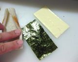 竹輪 de お弁当に海苔チー竹輪作り方1写真