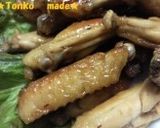 鶏手羽中のこっくり炒め作り方6写真