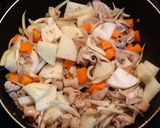モツ入り☆根菜カレー作り方4写真