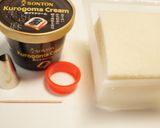 キャラ弁♪型抜きだけでまっくろくろすけ作り方1写真