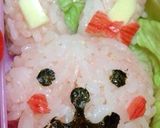 うさぎちゃん人参もぐもぐキャラ弁作り方3写真