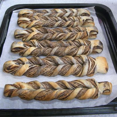 大人味✿チョコレート＆ココア✿ねじりパン by ｱﾄﾘｴ沙羅