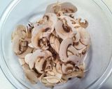 水菜と生マッシュルームのサラダ作り方3写真