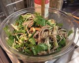 ベジタリアン蕎麦サラダ作り方4写真