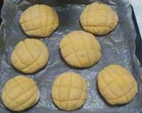 お米のメロンパン。(卵使用)作り方9写真