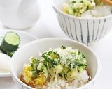 超簡単！旨出汁「天かす茶漬け」作り方4写真
