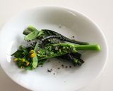 オーブントースターで菜花・紅菜苔のグリル作り方10写真