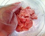 揚げない♪簡単♡♥鶏胸肉で酢鶏作り方1写真