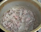 山椒が香る☆豚バラ肉じゃが作り方1写真