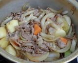 山椒が香る☆豚バラ肉じゃが作り方4写真