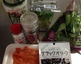 スモークサーモンのサラダ作り方1写真