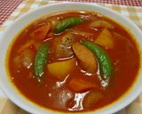 ★野菜シューズで簡単*ミネストローネ*♪作り方7写真