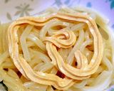 明太子マヨネーズで簡単♡明太釜玉うどん作り方1写真