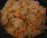鮭とえのきのクリームオムライス作り方4写真