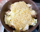 m豚とキャベツの定番塩焼きそば作り方3写真