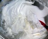 簡単ふわしゅわスフレチーズケーキ作り方9写真