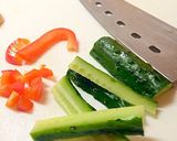 【山下】ピリ辛棒棒鶏作り方2写真