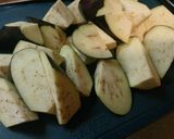 ◆簡単&美味♡焼き茄子のきのこあんかけ◆作り方1写真