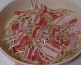簡単!!もやしと豚バラ肉の重ね蒸し作り方2写真
