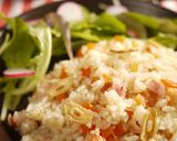 炊飯器で！にんにく香る♡桜海老ピラフ作り方6写真