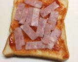 食パンで簡単ピザ風♪作り方2写真