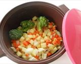 ふわっと♡レンジで♫スパニッシュオムレツ作り方1写真