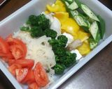 和ドレで☆焼き野菜の彩りマリネ作り方1写真