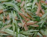 セロリの味噌マヨネーズ作り方5写真