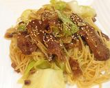 麺つゆのみ!春キャベ&さんま缶のパスタ作り方7写真
